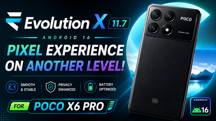 Evolution X 11.7 for Poco X6 Pro 5G